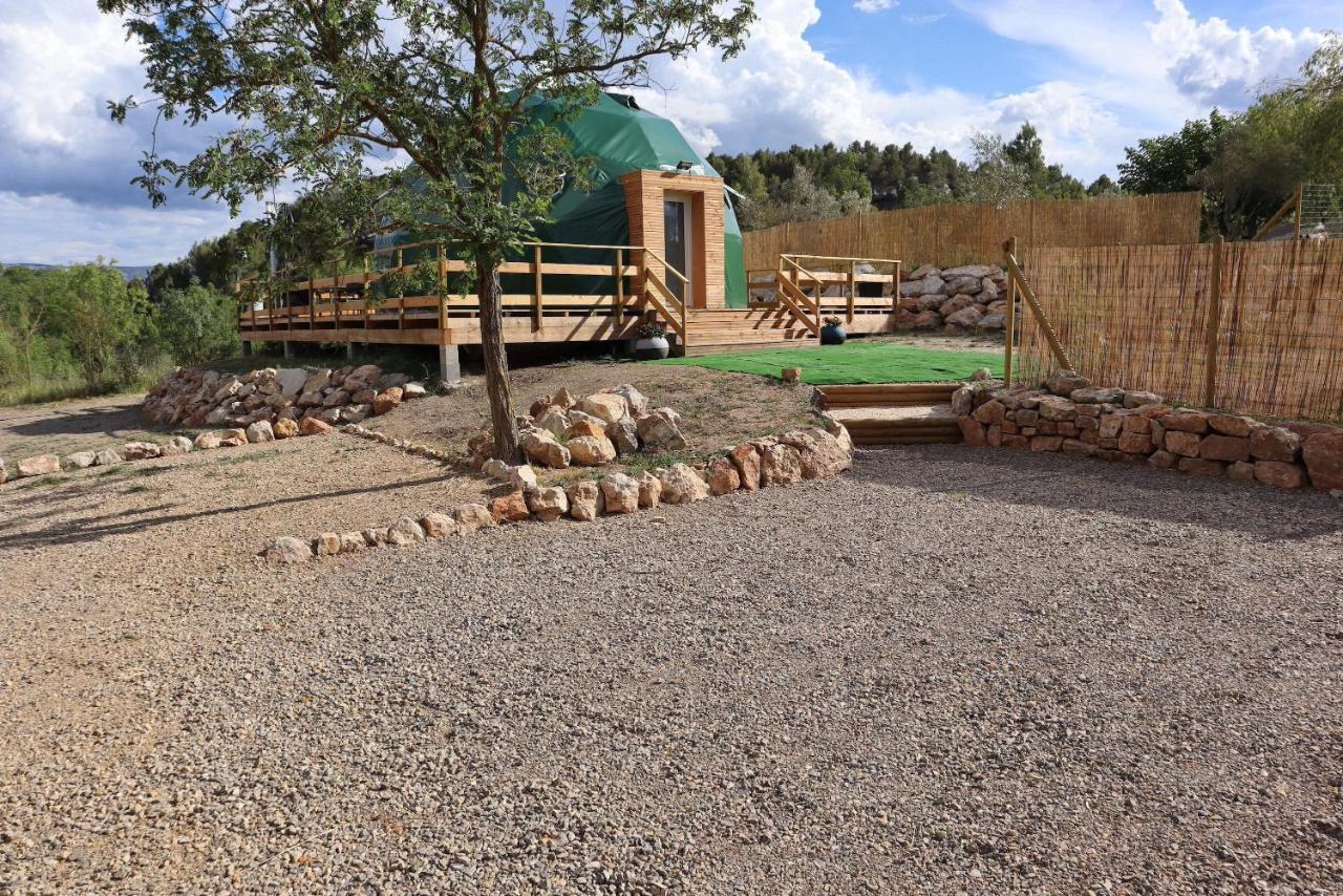Villa Bulle De L'Escale Coconing Avec Jacuzzi Privatif Durban-Corbieres Exterior foto