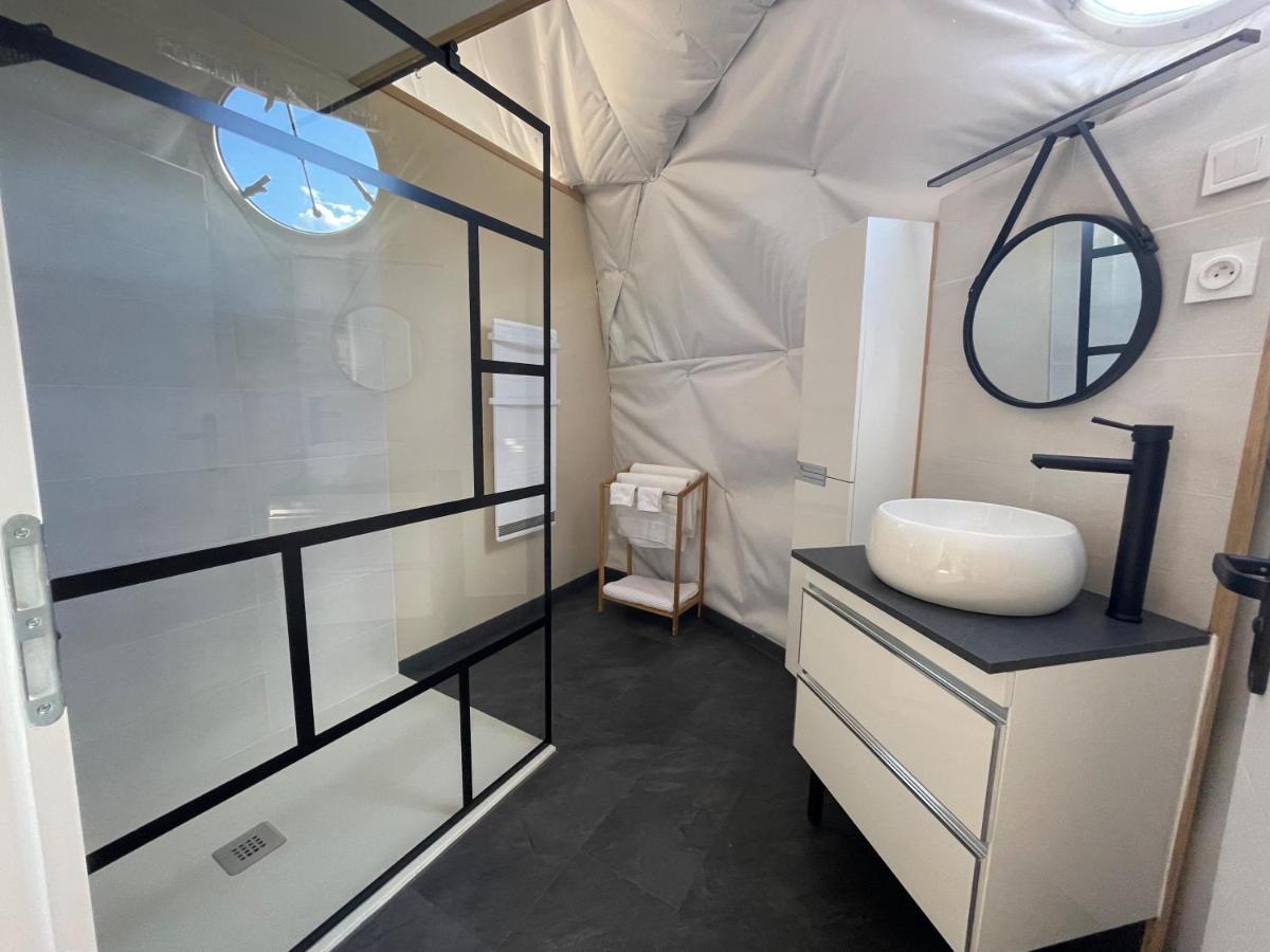 Villa Bulle De L'Escale Coconing Avec Jacuzzi Privatif Durban-Corbieres Exterior foto